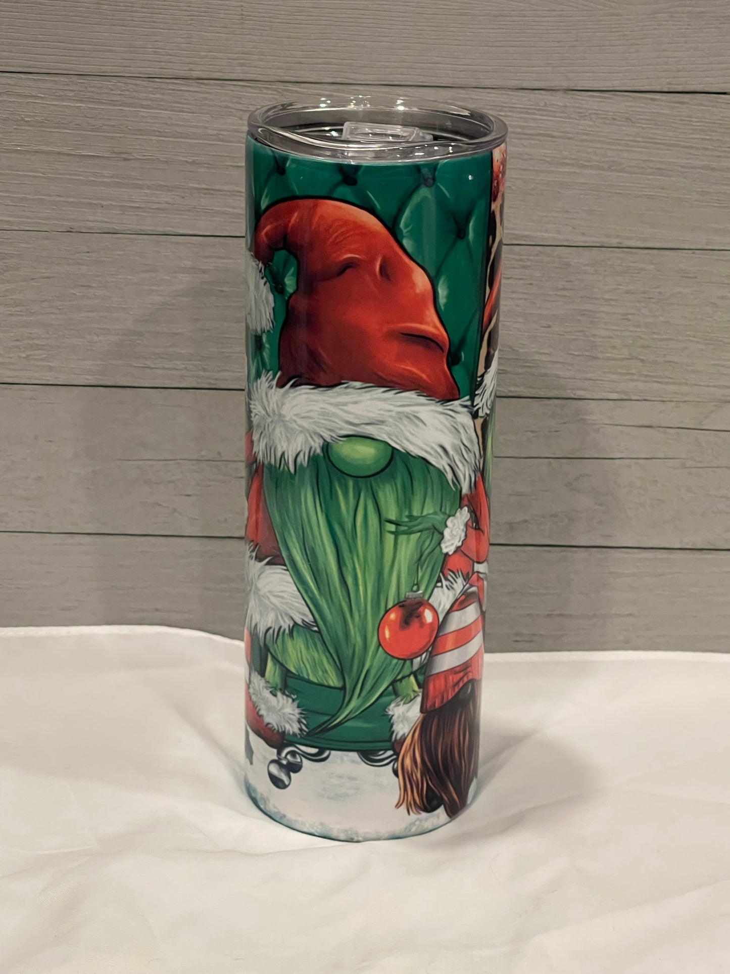 Gnome grinch cup