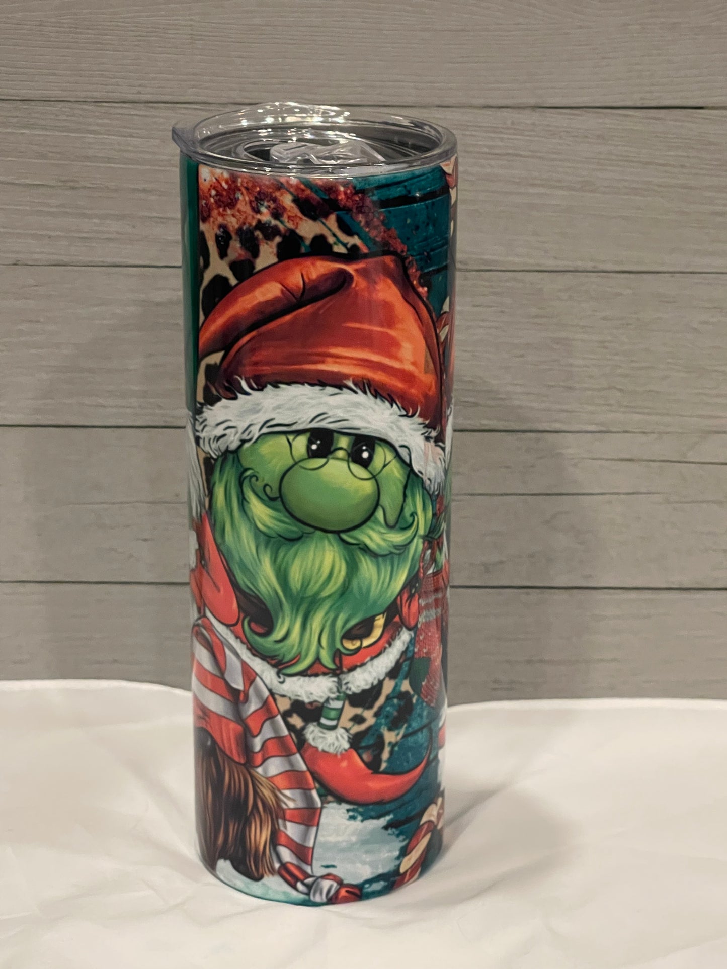 Gnome grinch cup