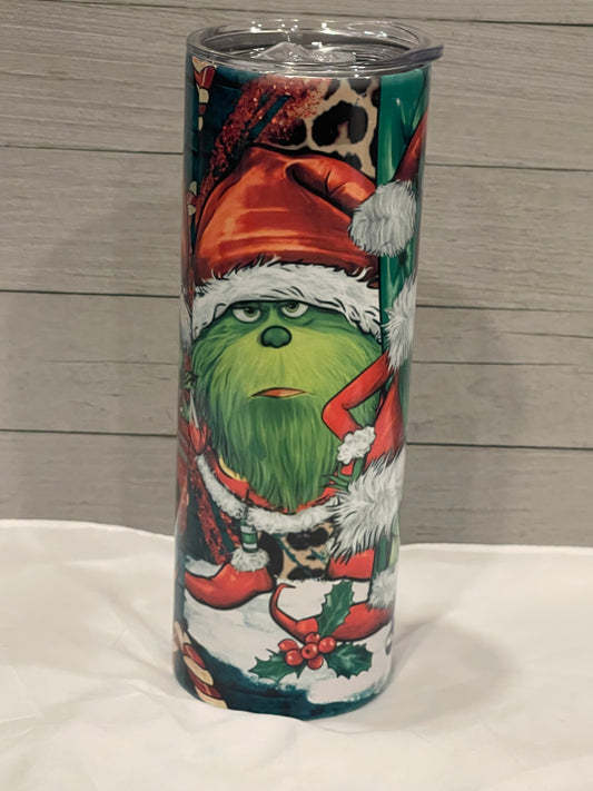 Gnome grinch cup