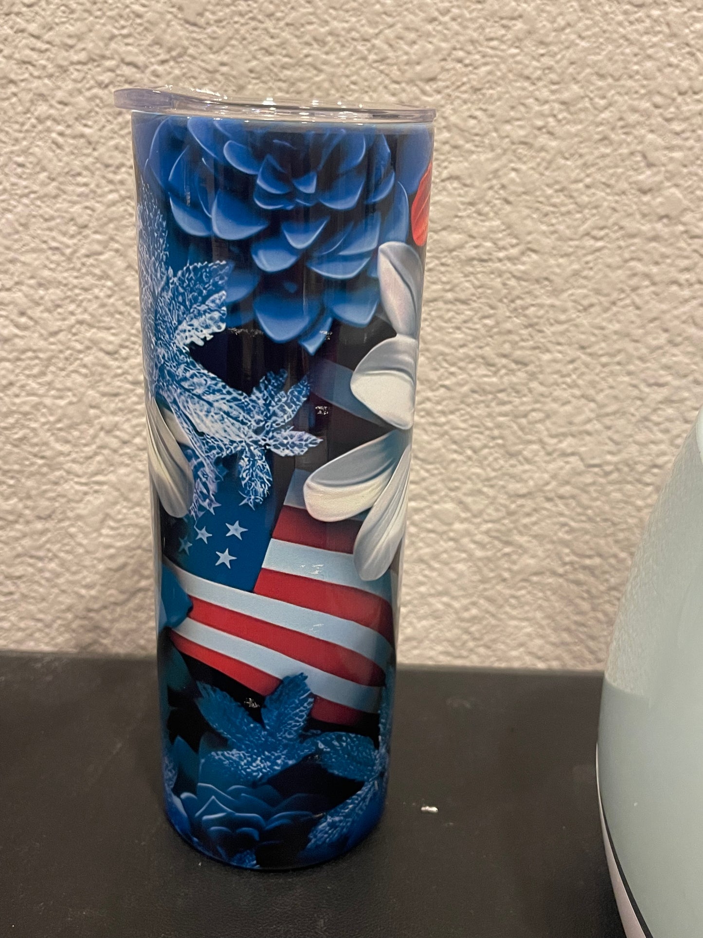 Flower Flag Tumbler